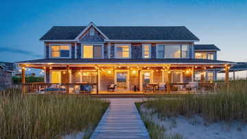 Long Beach Island Airbnb Golden Hour Exteriors for Late-Summer Listing Appeal