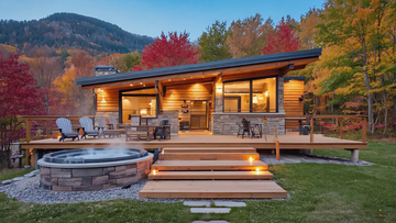 Poconos Airbnb Photo Refreshes for Fall Foliage Weekend Search Demand