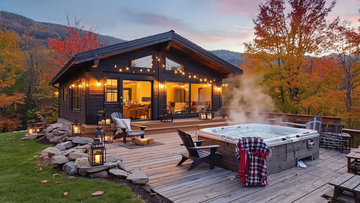 Poconos Airbnb Winter Gallery Updates Ahead of Holiday Cabin Search Surges