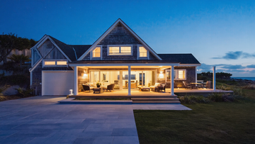 Long Beach Island Airbnb Twilight Exteriors for Late-Summer Weekend CTR