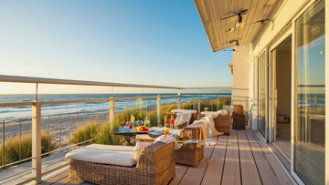 Ocean City Airbnb Balcony Photography Ideas for Peak Summer Search Appeal