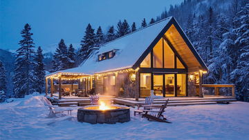 Poconos Airbnb Snow-Day Galleries Guests Save for Holiday Cabin Shortlists