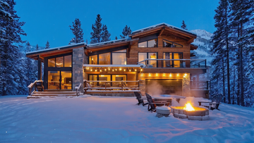 Poconos Airbnb Snow-Scene Photos for Winter Guests Comparing Cabin Value