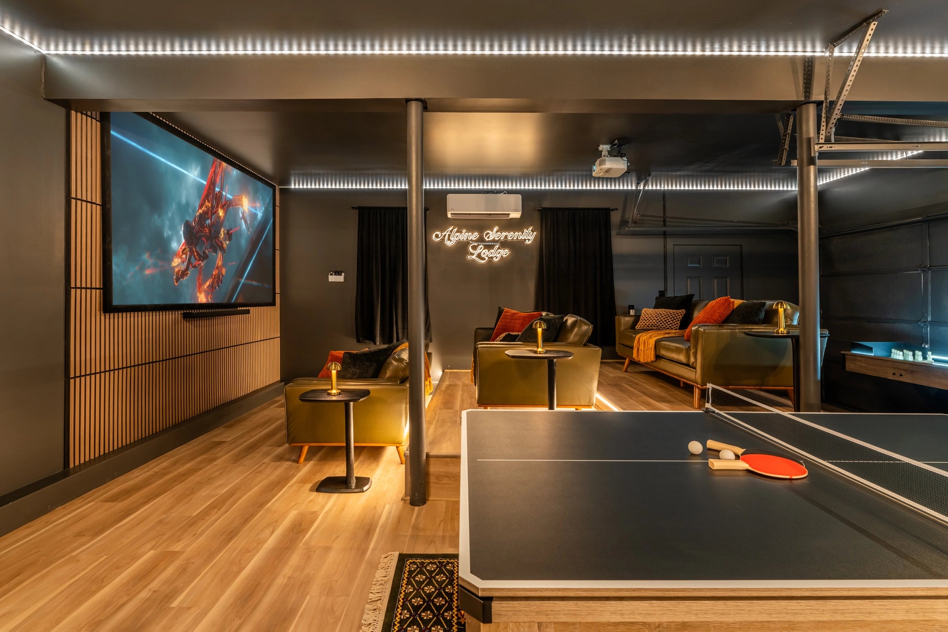 Airbnb Photography Project in Long Pond PA | Alpine Serenity Lodge