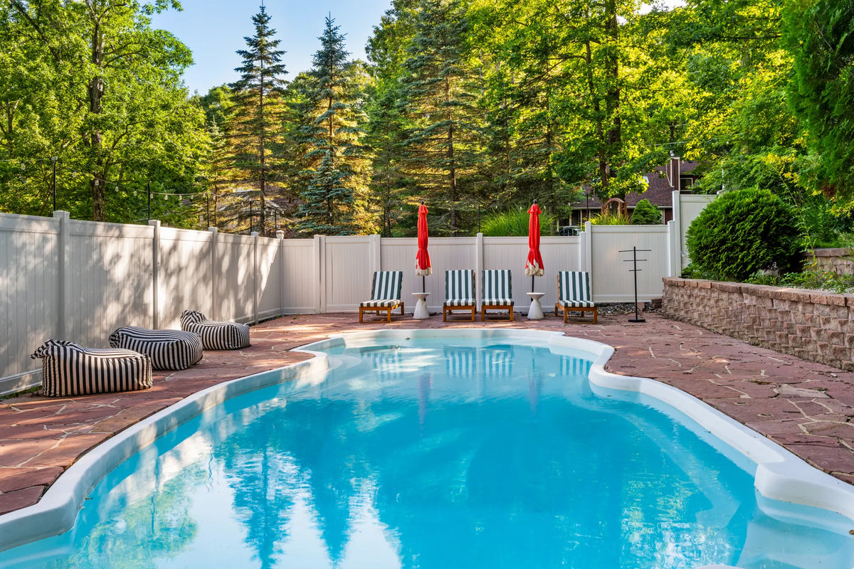 Airbnb Photography in East Stroudsburg, PA | Wooded Poolside Retreat