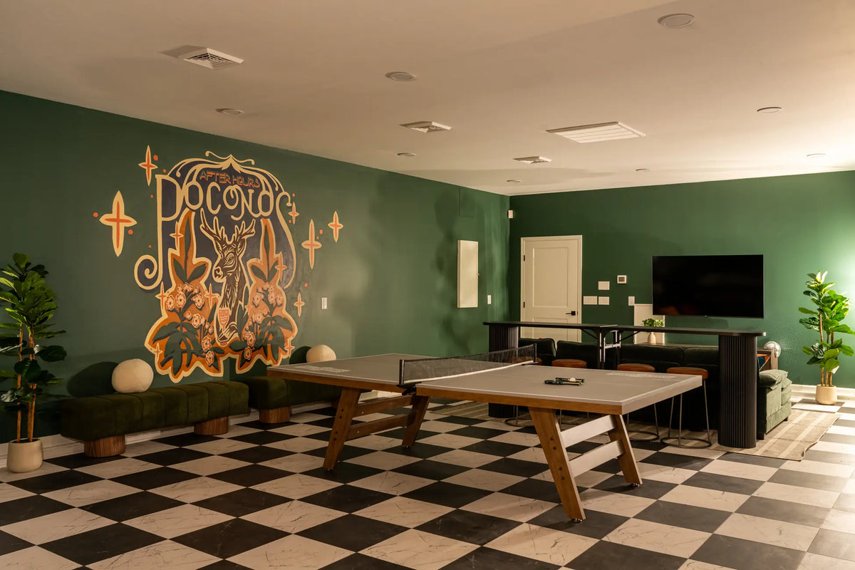 Airbnb Photography in East Stroudsburg, PA | Wooded Poolside Retreat