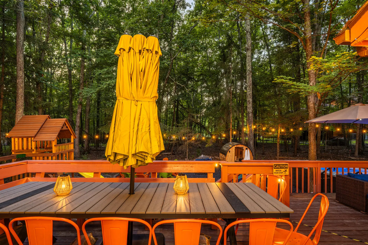 Airbnb Photography in East Stroudsburg, PA | Wooded Twilight Retreat