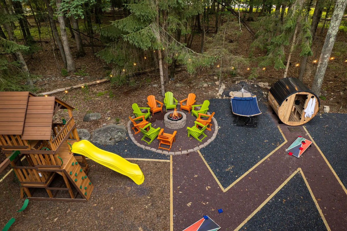 Airbnb Photography in East Stroudsburg, PA | Wooded Twilight Retreat