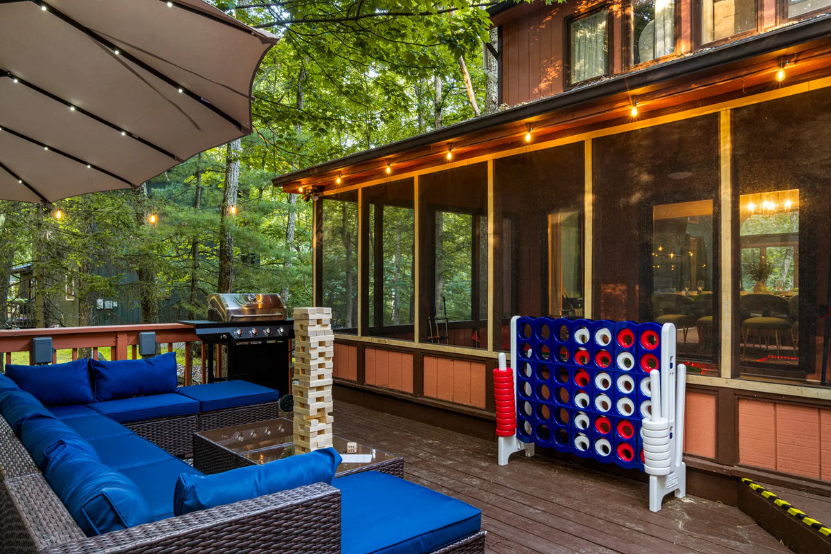 Airbnb Photography in East Stroudsburg, PA | Wooded Twilight Retreat