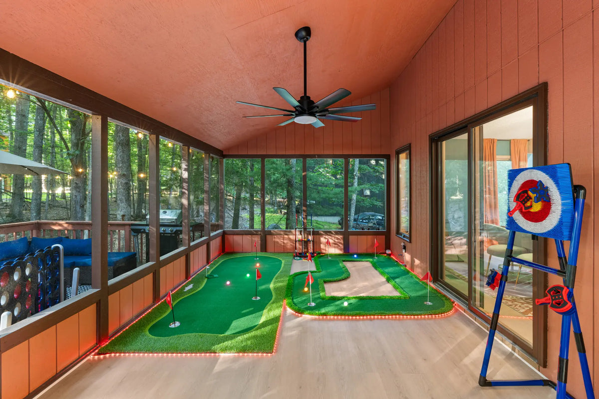 Airbnb Photography in East Stroudsburg, PA | Wooded Twilight Retreat