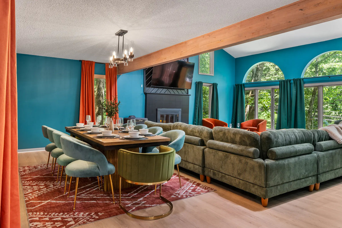 Airbnb Photography in East Stroudsburg, PA | Wooded Twilight Retreat