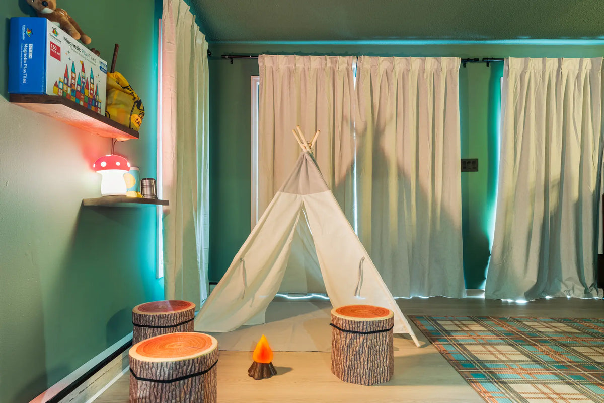 Airbnb Photography in East Stroudsburg, PA | Wooded Twilight Retreat