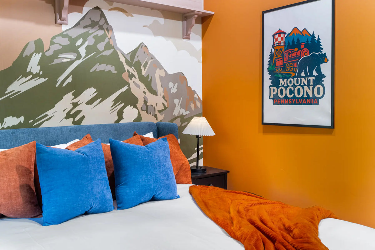 Airbnb Photography in East Stroudsburg, PA | Wooded Twilight Retreat