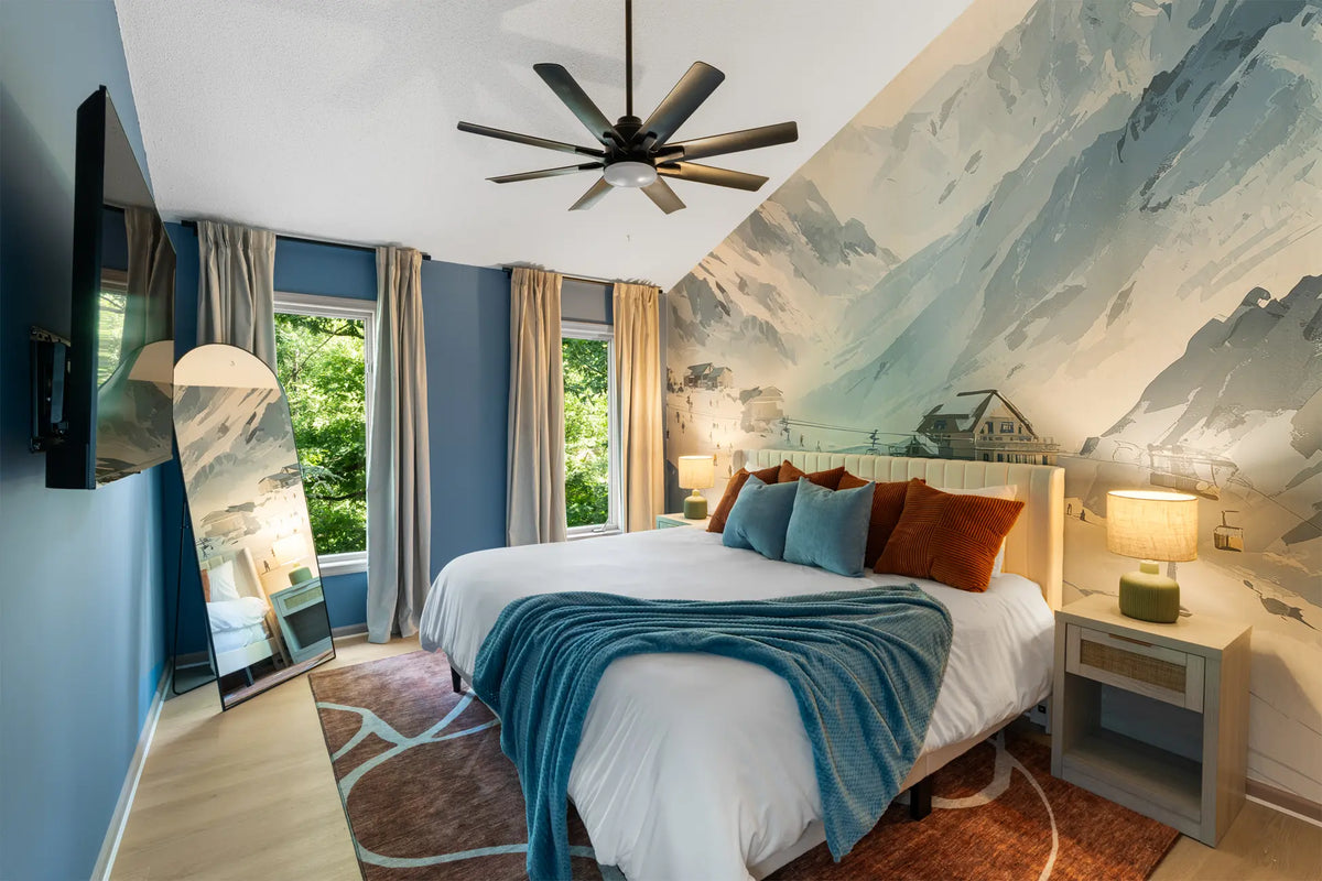 Airbnb Photography in East Stroudsburg, PA | Wooded Twilight Retreat