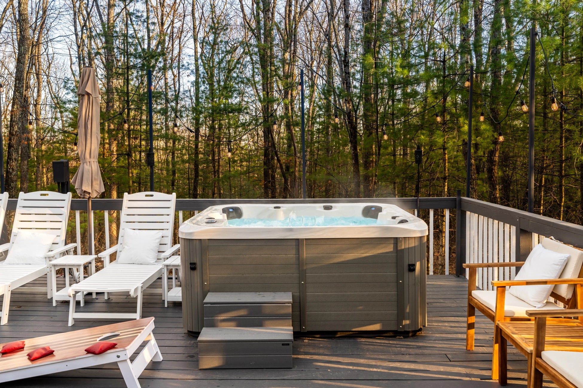 Golden Hour Airbnb Photography East Stroudsburg PA | Hyland Drive Lakehouse