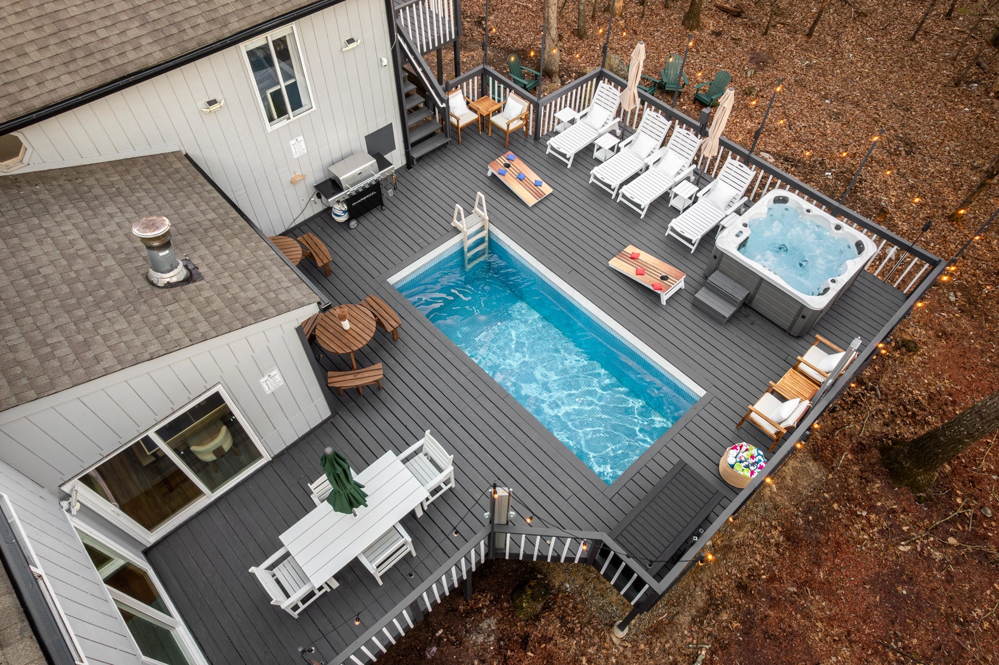 Golden Hour Airbnb Photography East Stroudsburg PA | Hyland Drive Lakehouse