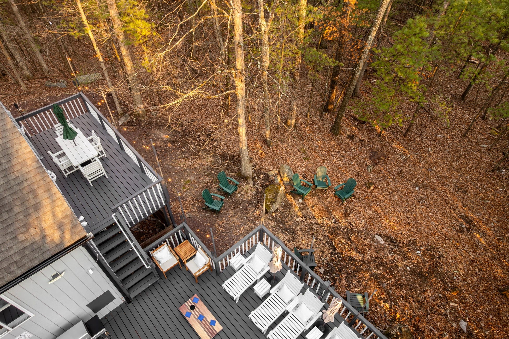 Golden Hour Airbnb Photography East Stroudsburg PA | Hyland Drive Lakehouse