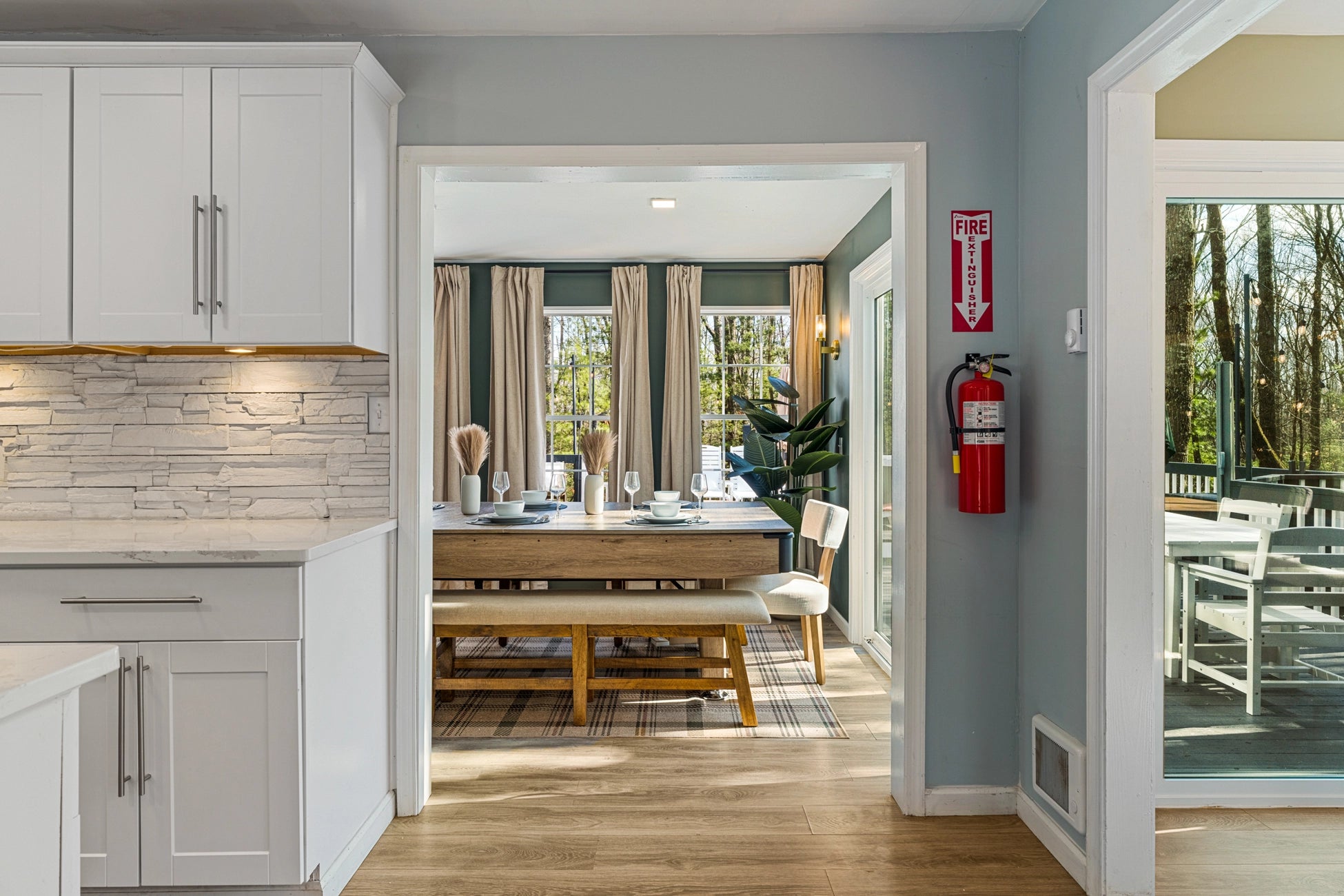 Golden Hour Airbnb Photography East Stroudsburg PA | Hyland Drive Lakehouse