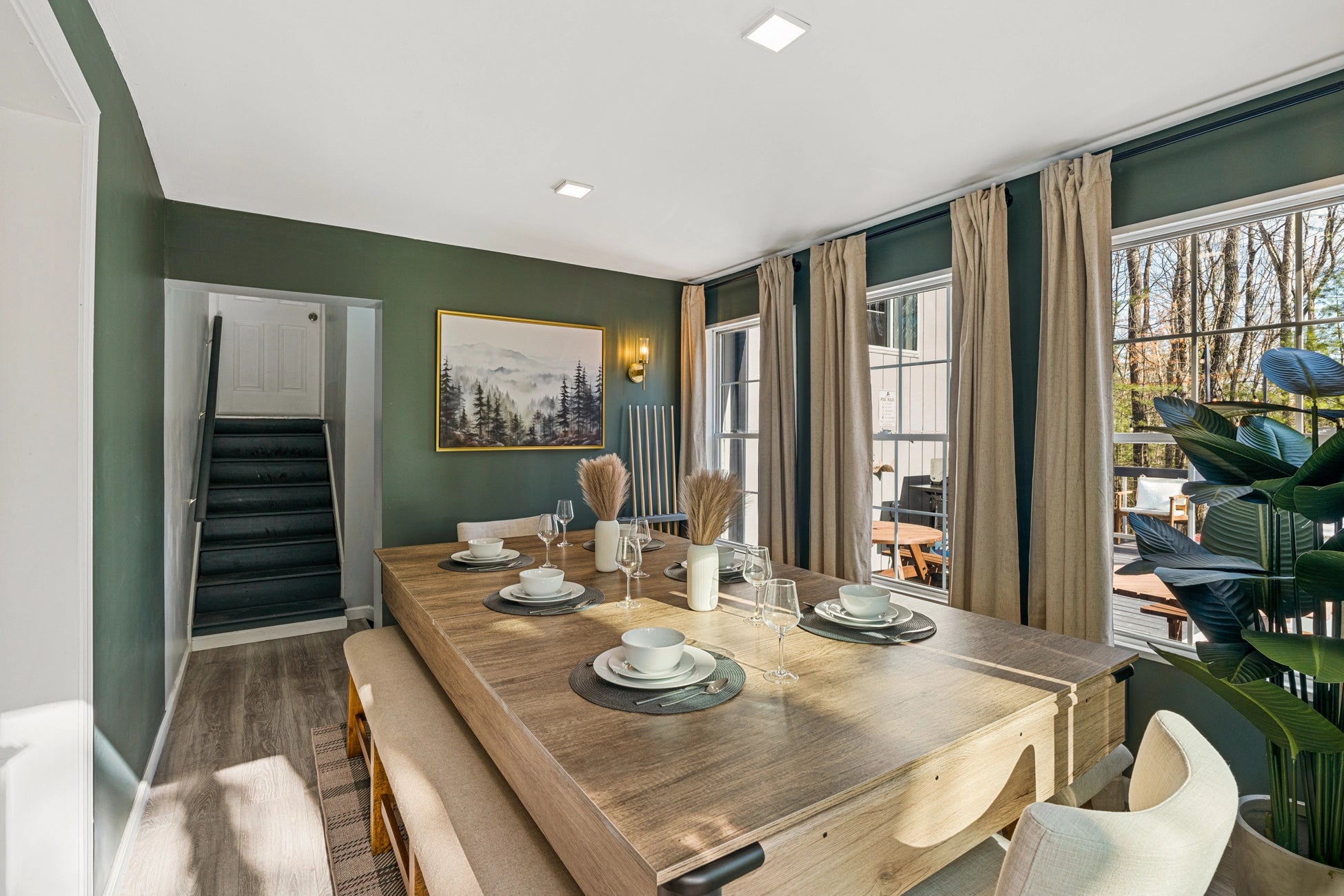 Golden Hour Airbnb Photography East Stroudsburg PA | Hyland Drive Lakehouse