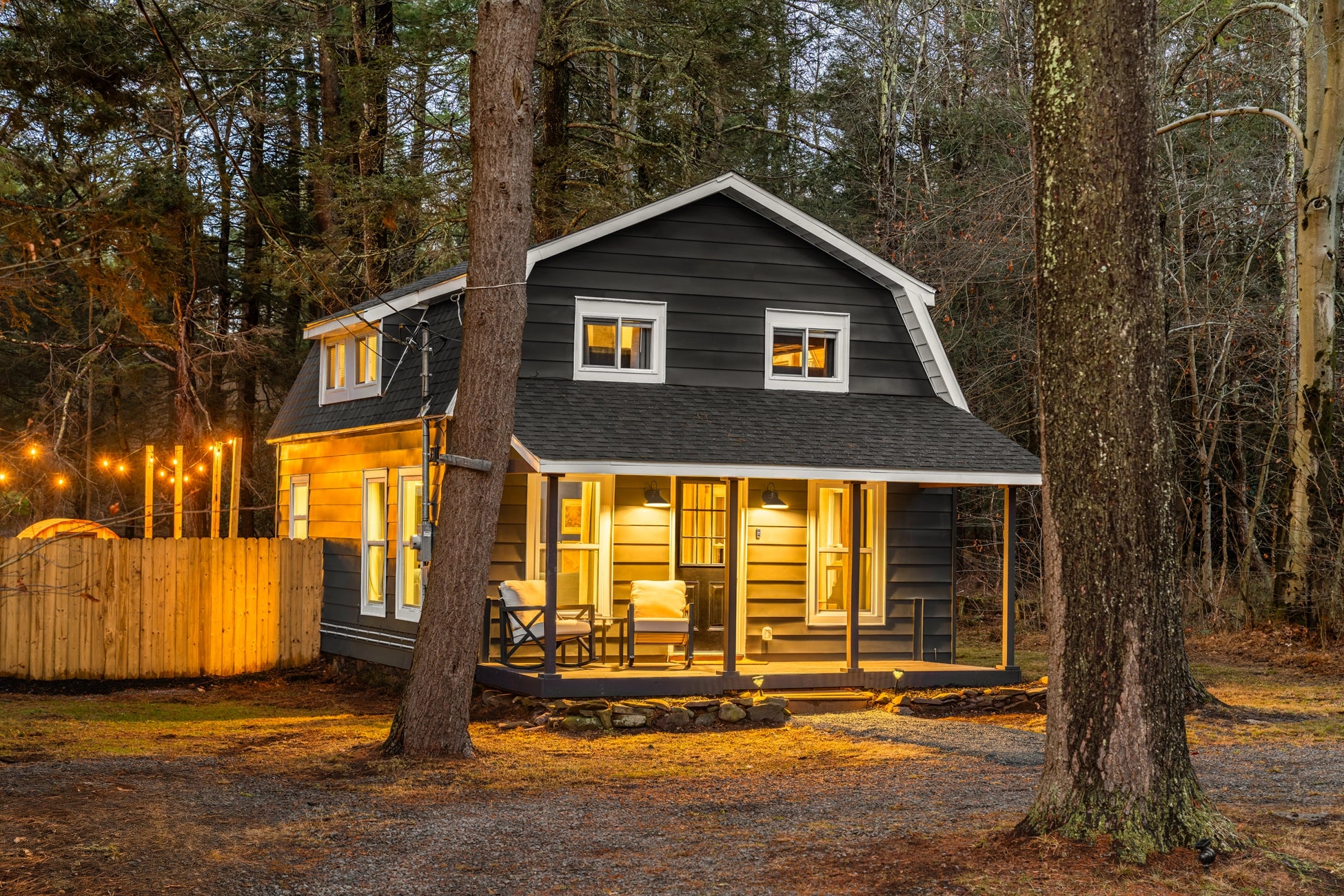 Airbnb Photography: Cozy Cabin Near Lake Naomi Pocono Pines PA