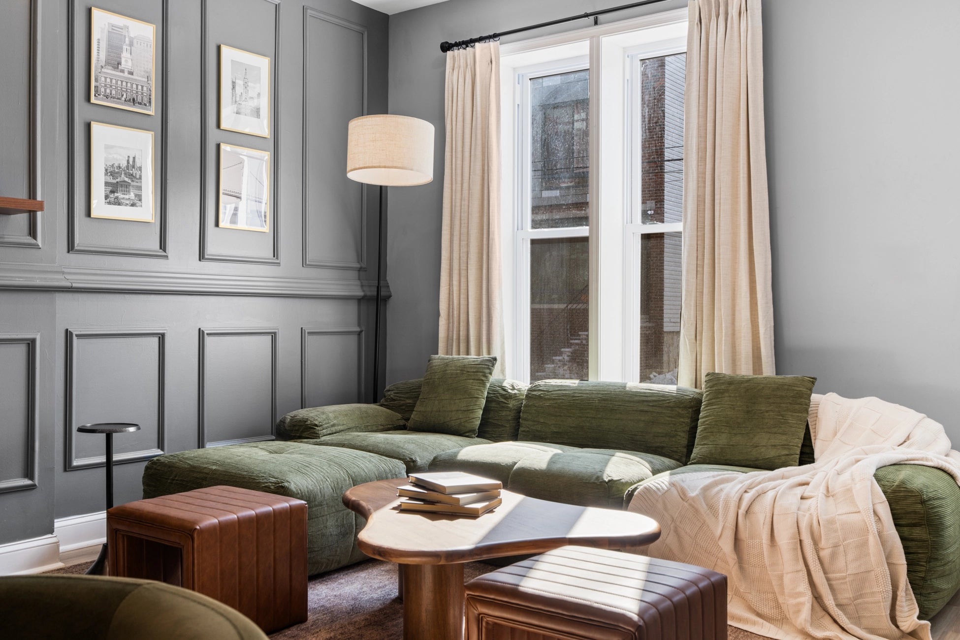 Airbnb Photography: Modern Brick Townhouse STR in Philadelphia PA