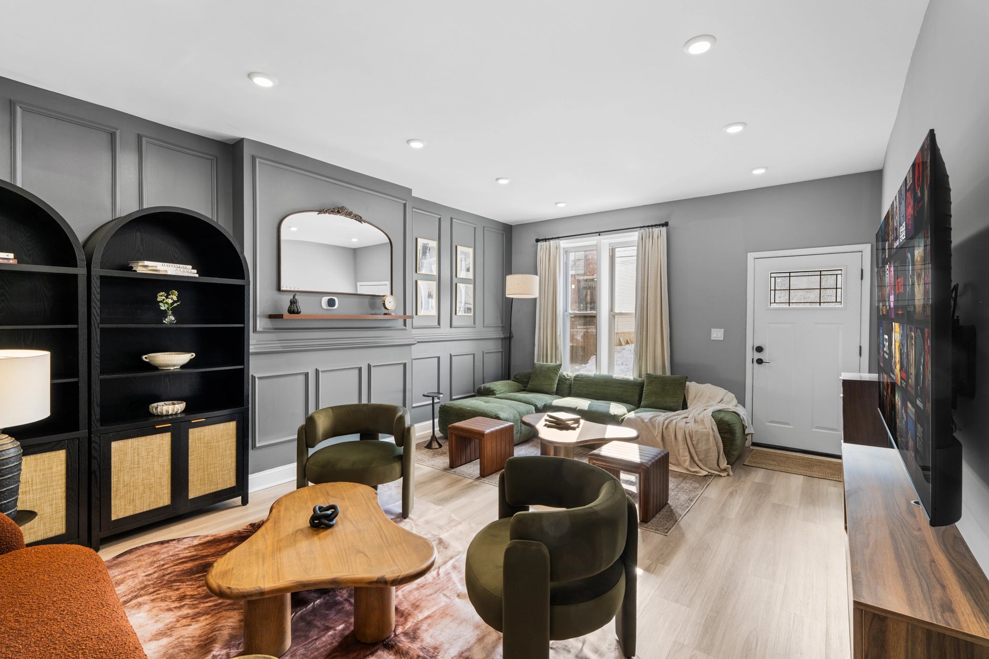 Airbnb Photography: Modern Brick Townhouse STR in Philadelphia PA