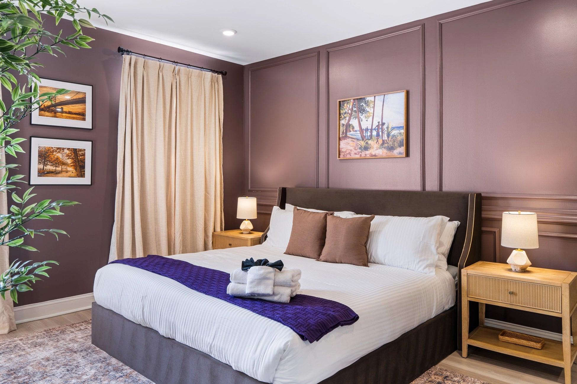 Airbnb Photography: Modern Brick Townhouse STR in Philadelphia PA