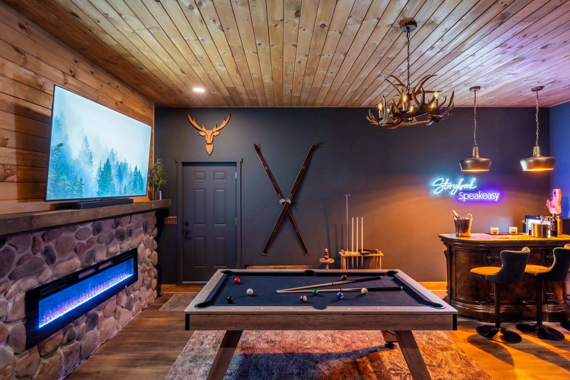 Dark Space Interior Airbnb Photography (Add-on)