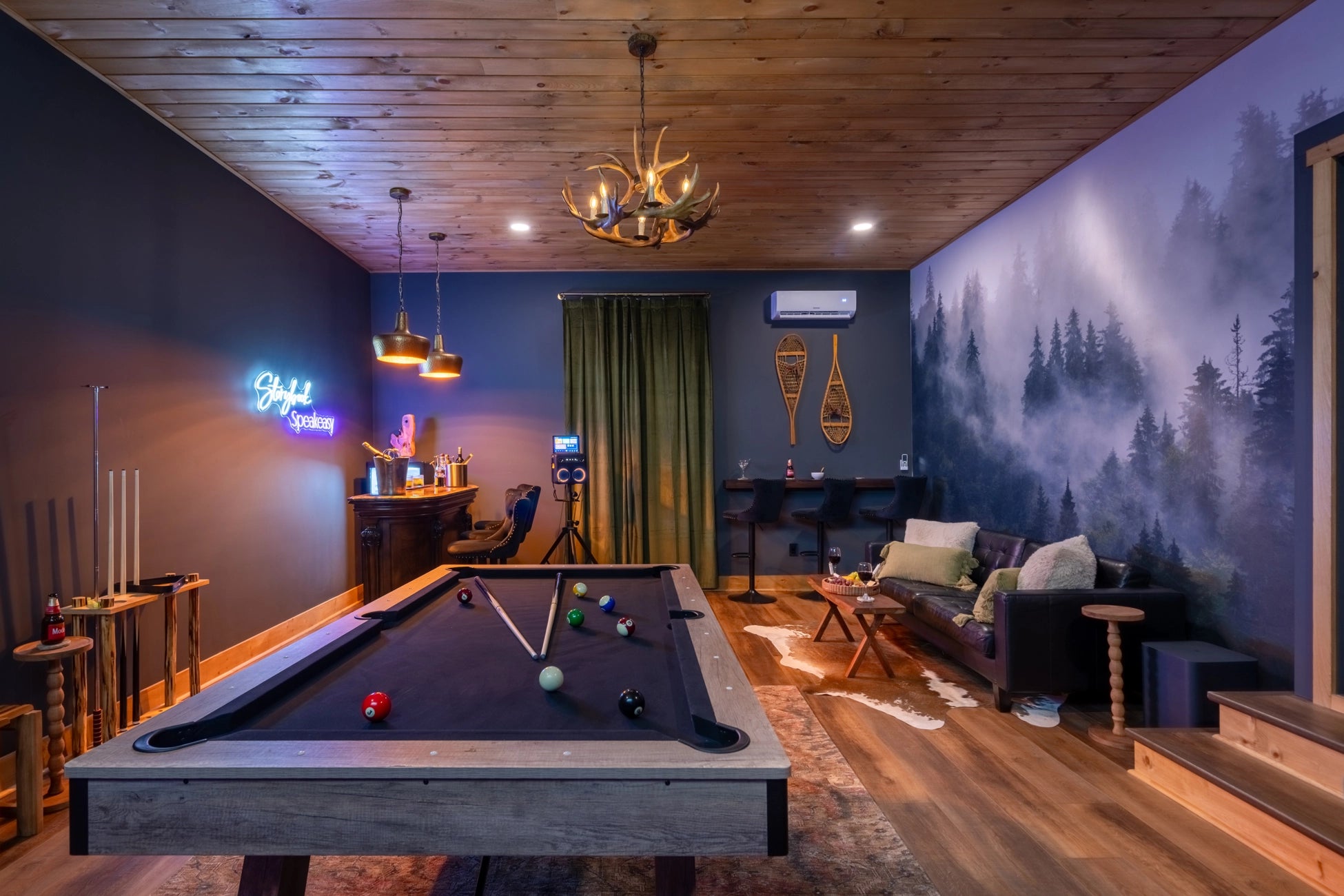 Dark Space Interior Airbnb Photography (Add-on)