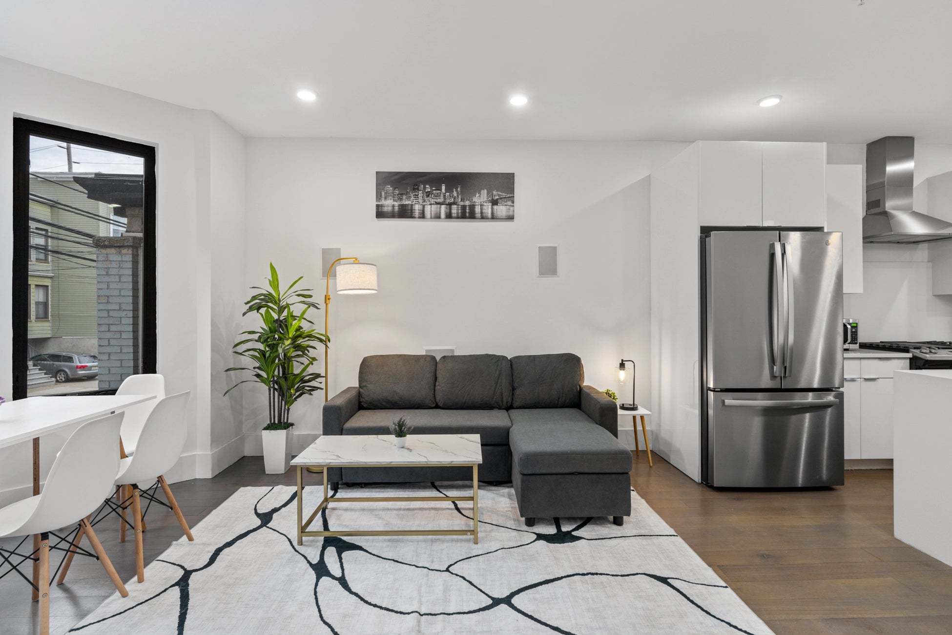 Airbnb Photography: Modern Apartment in Jersey City, NJ