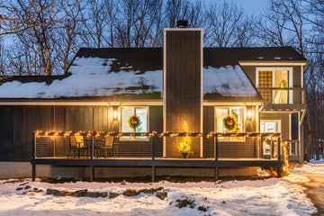 Airbnb Photography: Stunning STR Cabin in East Stroudsburg PA