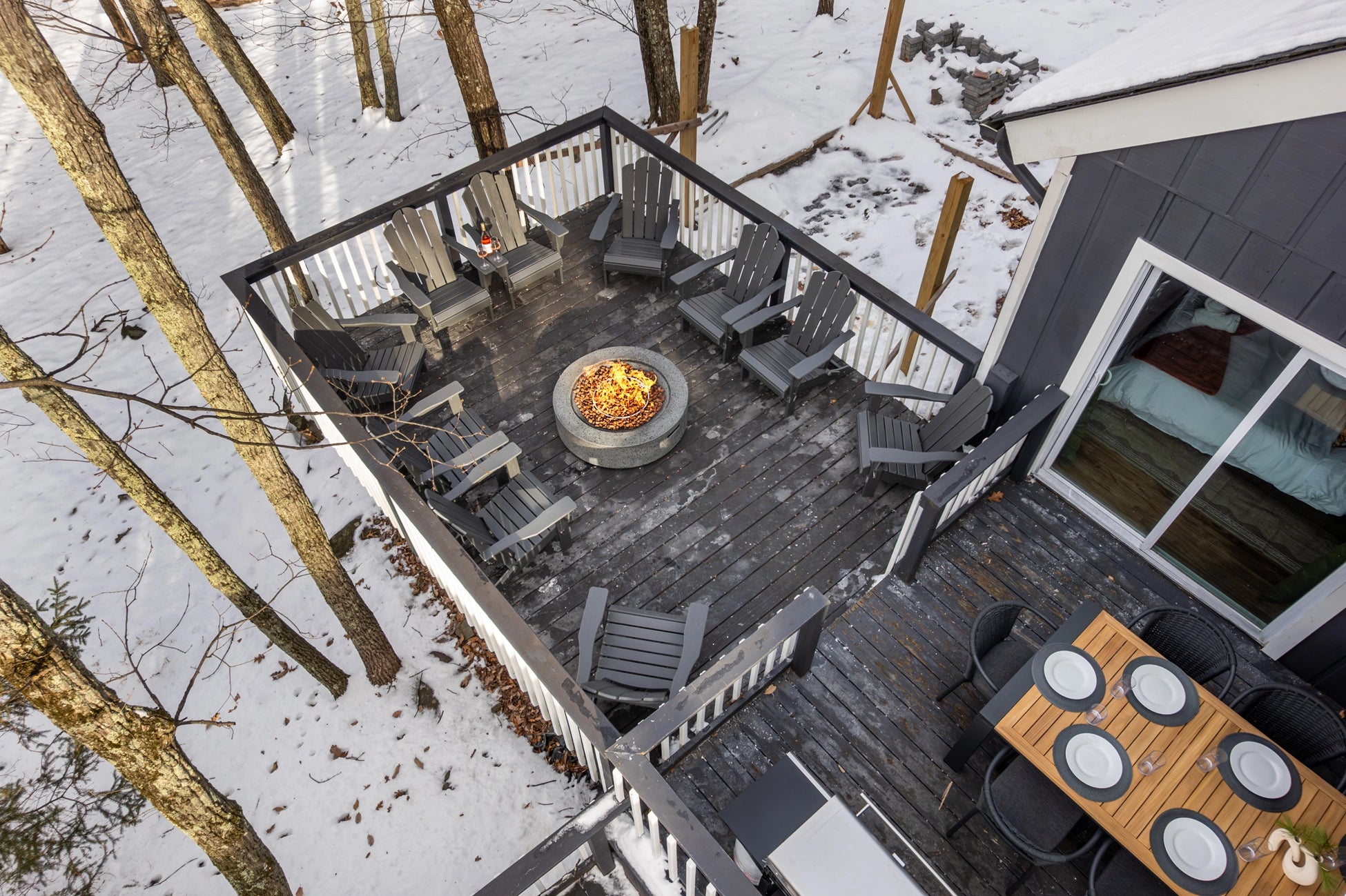 Airbnb Photography: Stunning STR Cabin in East Stroudsburg PA