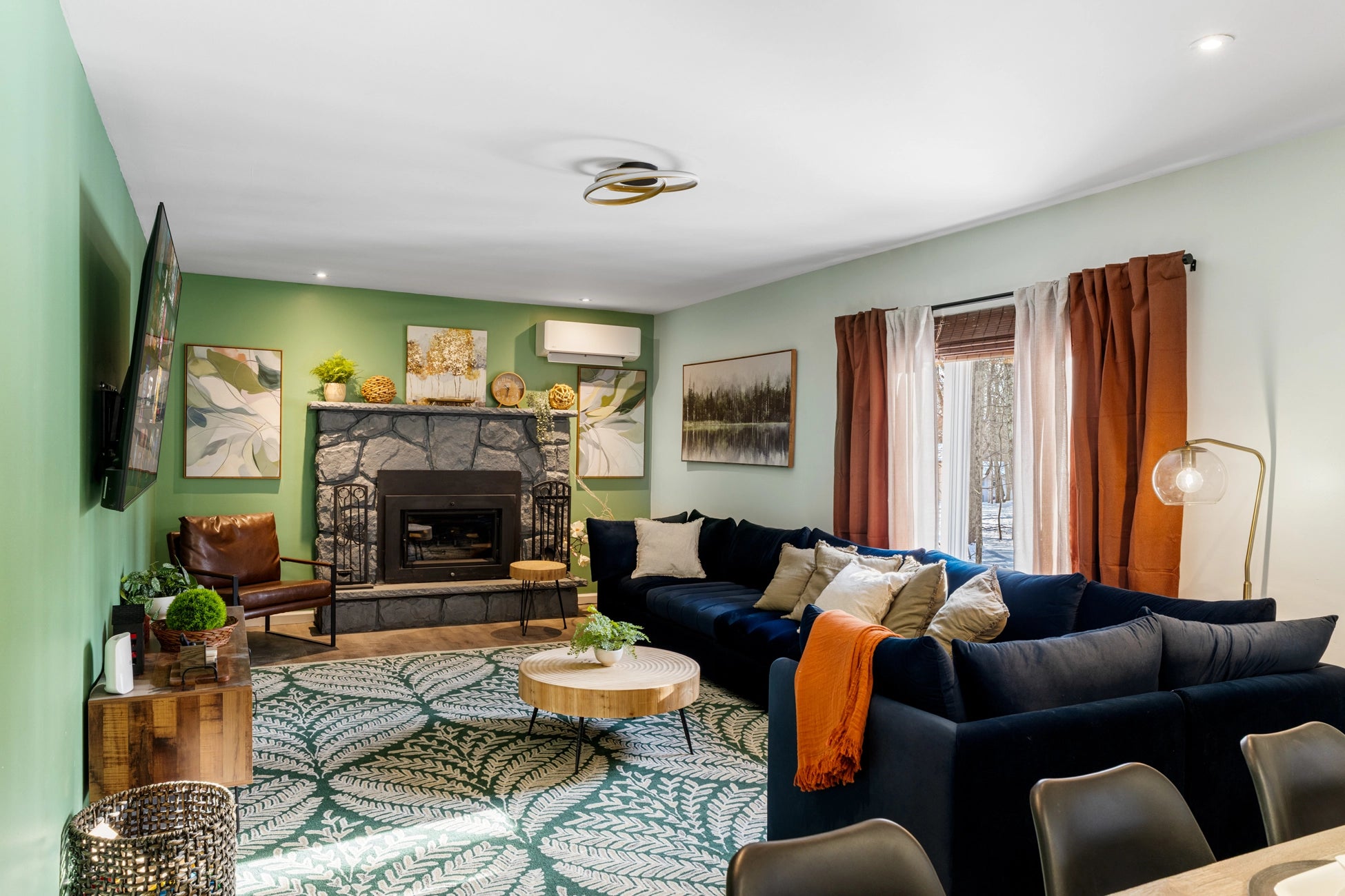 Airbnb Photography: Upscale Poconos Retreat with Twilight and Drone Photography in East Stroudsburg, PA