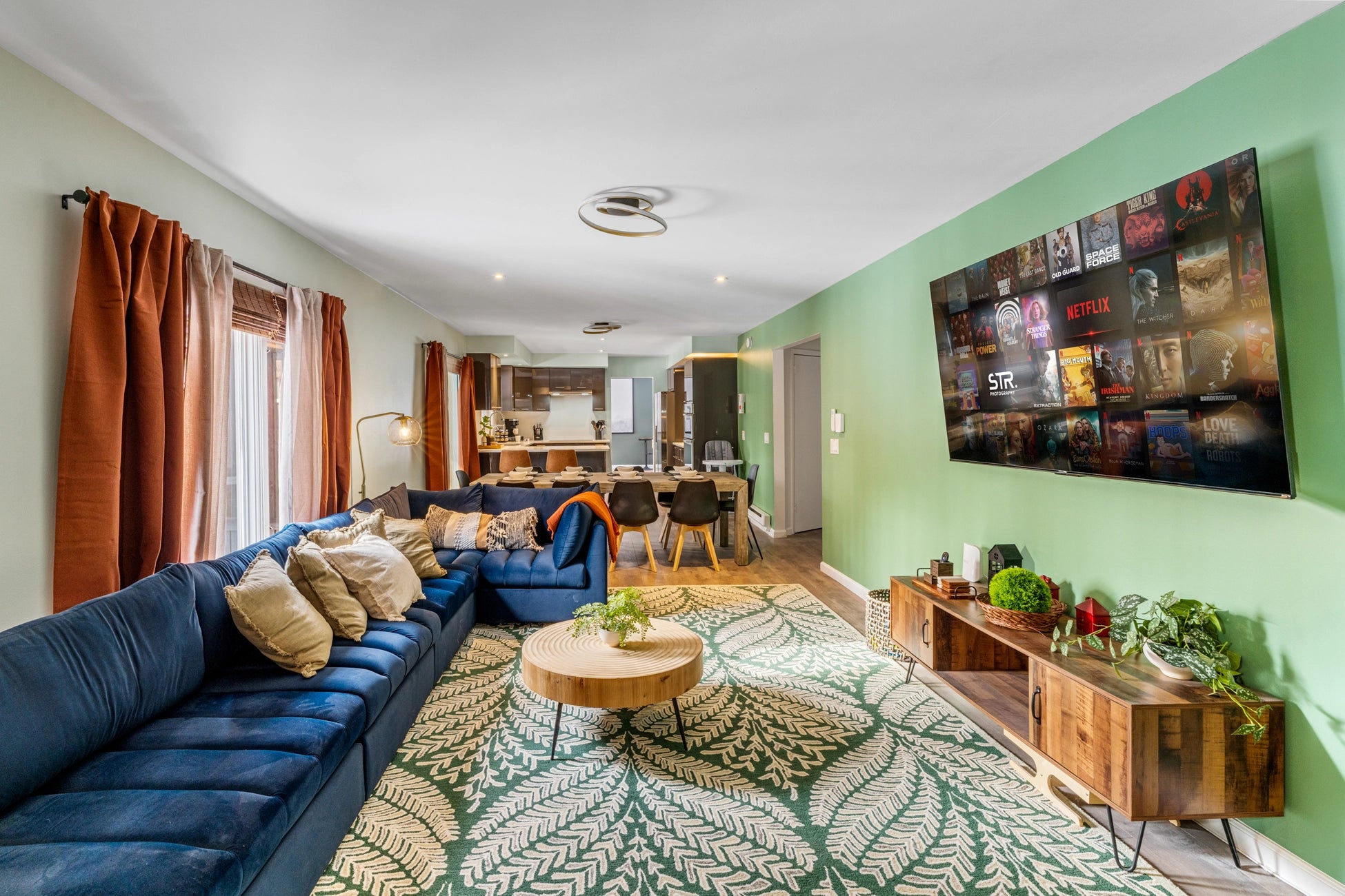 Airbnb Photography: Upscale Poconos Retreat with Twilight and Drone Photography in East Stroudsburg, PA