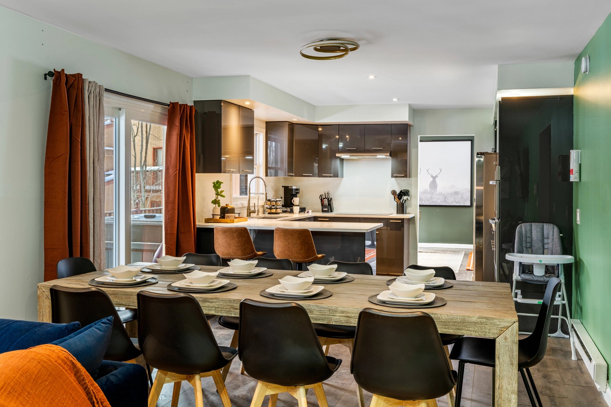 Airbnb Photography: Upscale Poconos Retreat with Twilight and Drone Photography in East Stroudsburg, PA