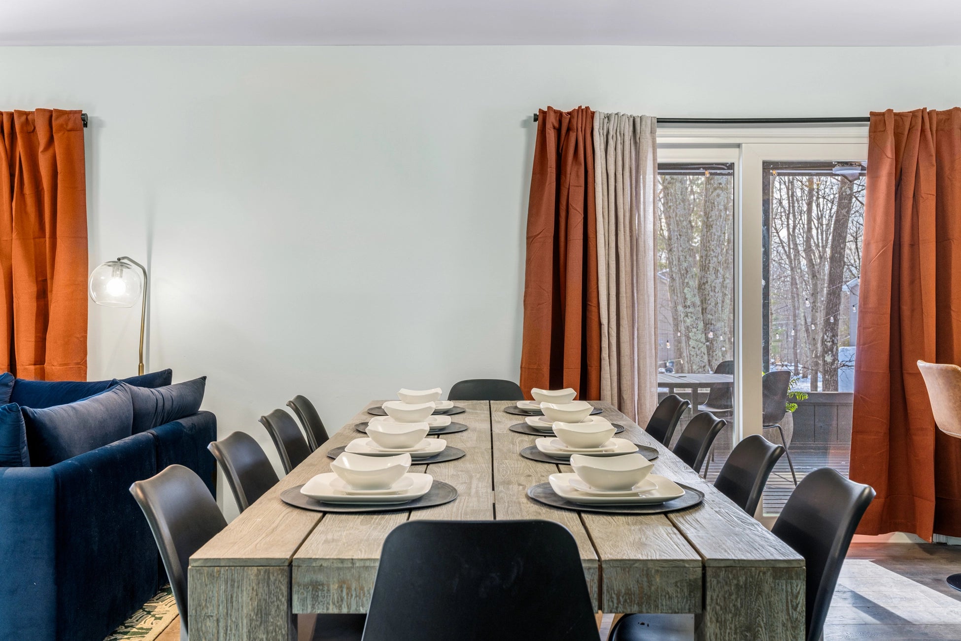 Airbnb Photography: Upscale Poconos Retreat with Twilight and Drone Photography in East Stroudsburg, PA