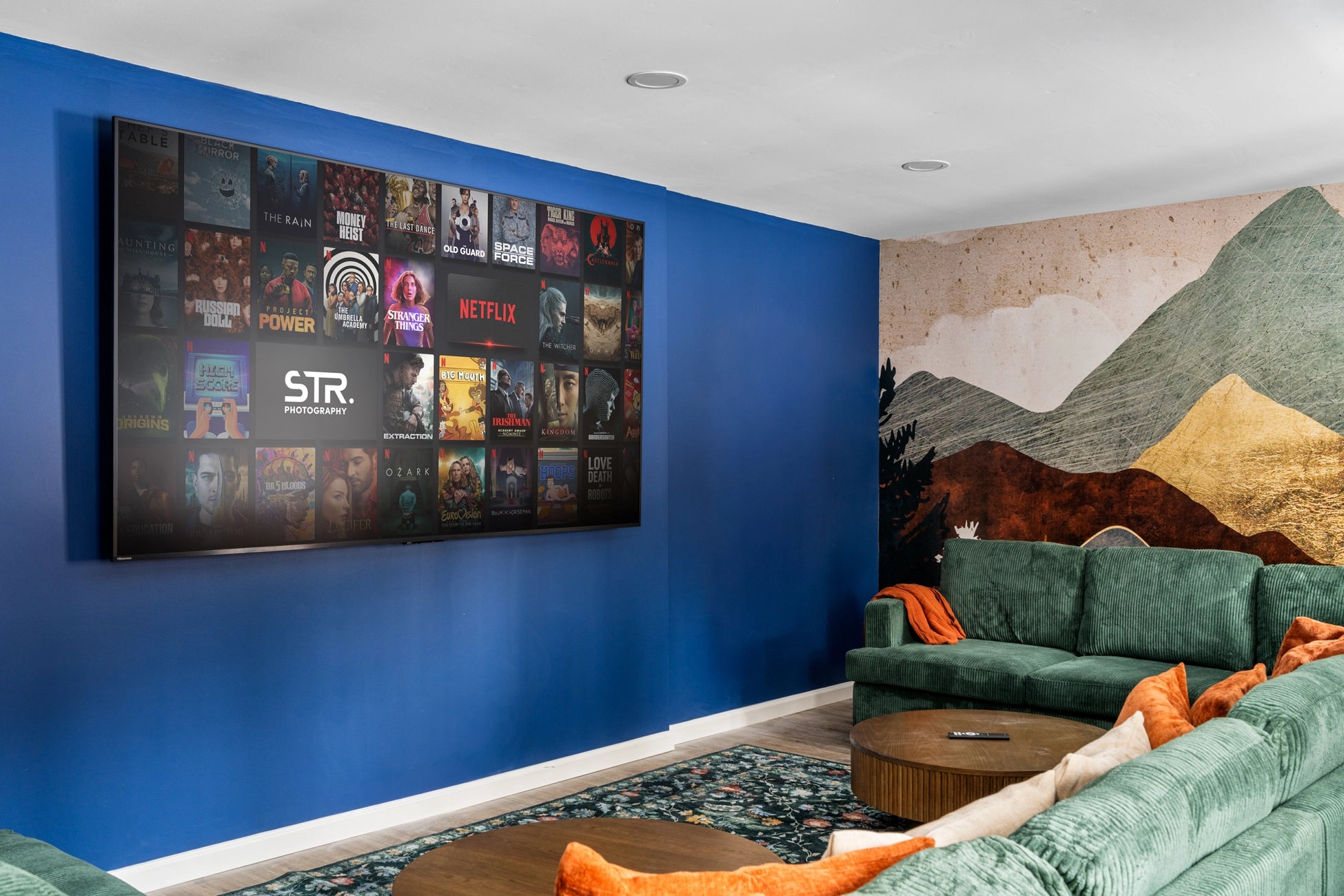 Airbnb Photography: Upscale Poconos Retreat with Twilight and Drone Photography in East Stroudsburg, PA