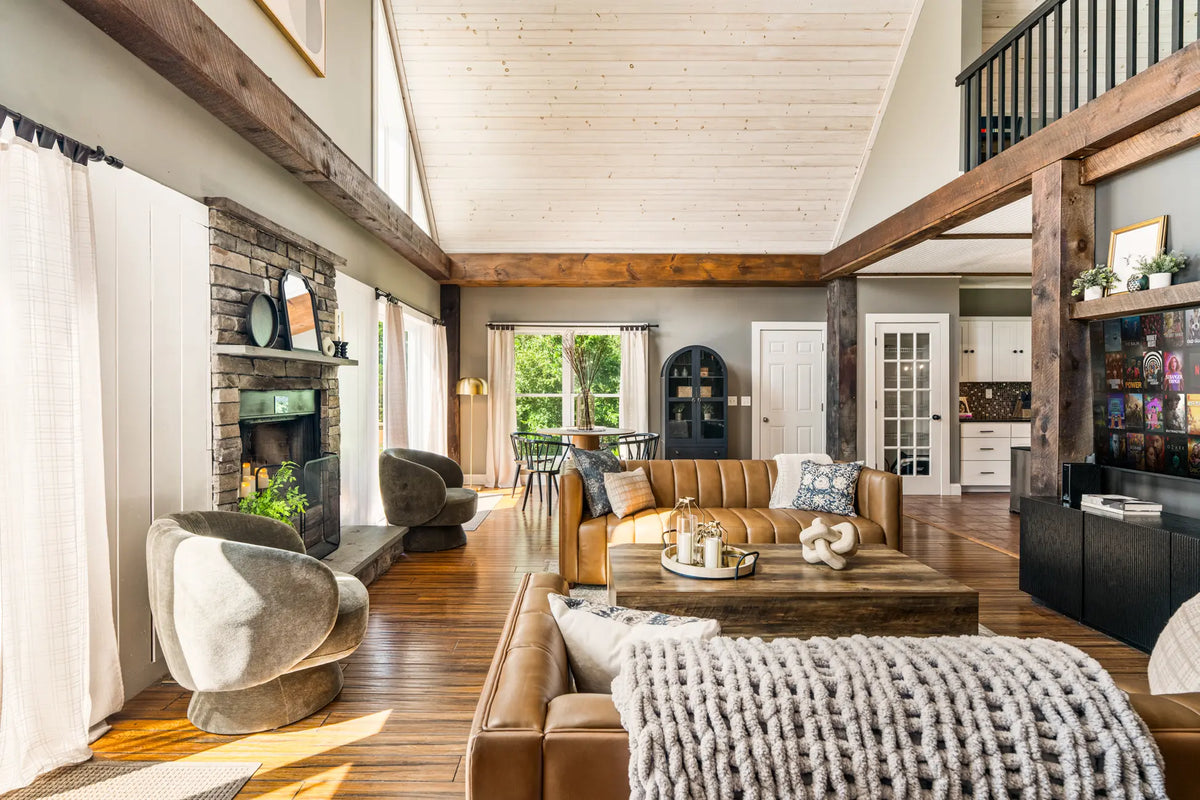 Airbnb Photography in Saugerties, NY | Twilight Mountain Retreat