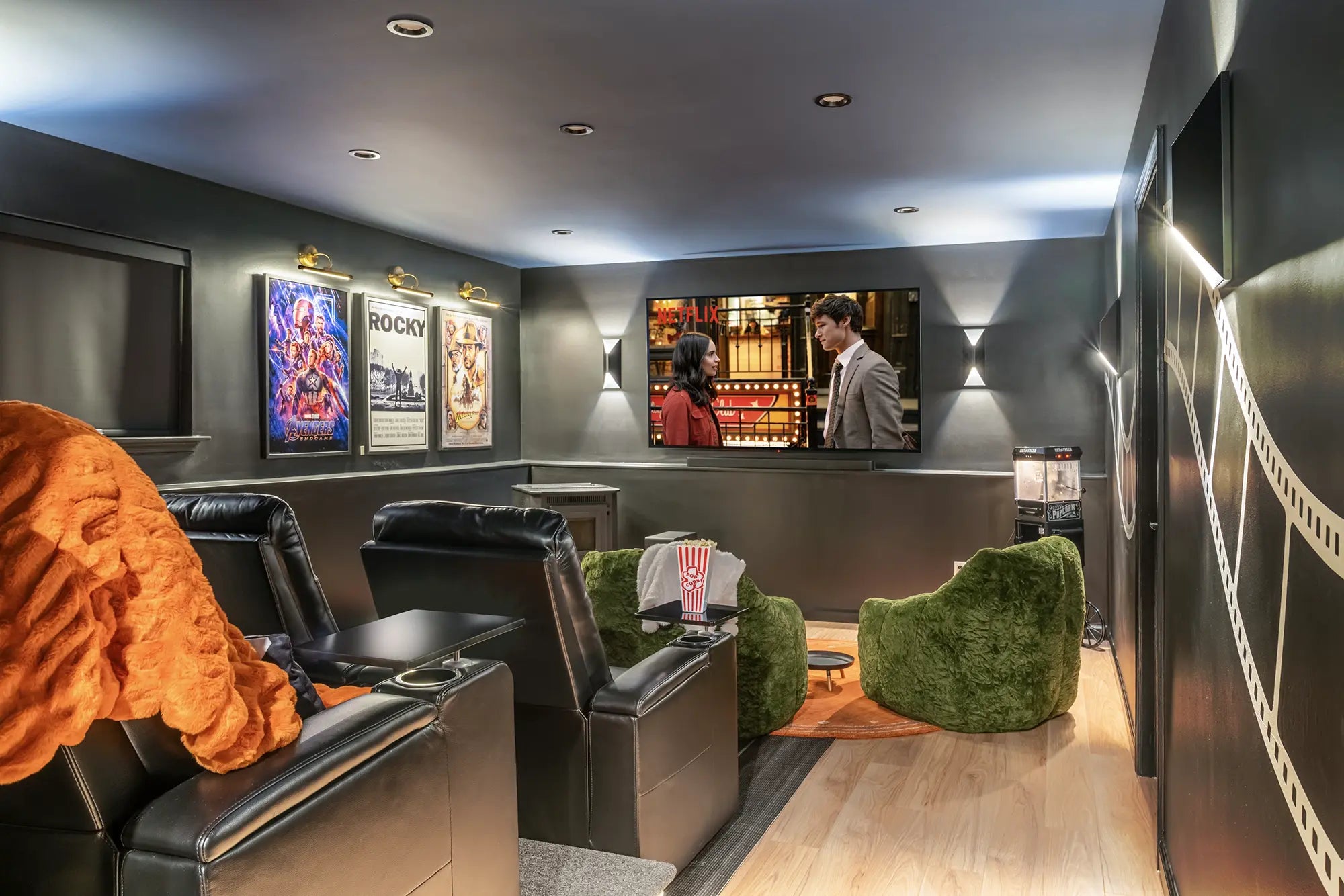 Dark Space Interior Airbnb Photography (Add-on)