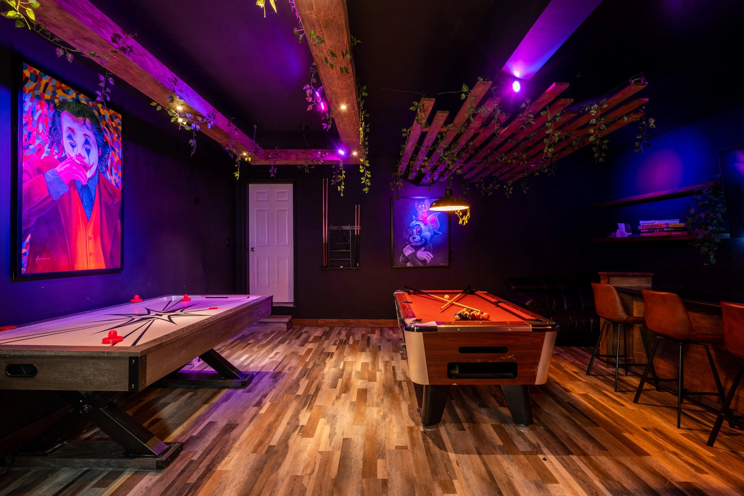 Dark Space Interior Airbnb Photography (Add-on)