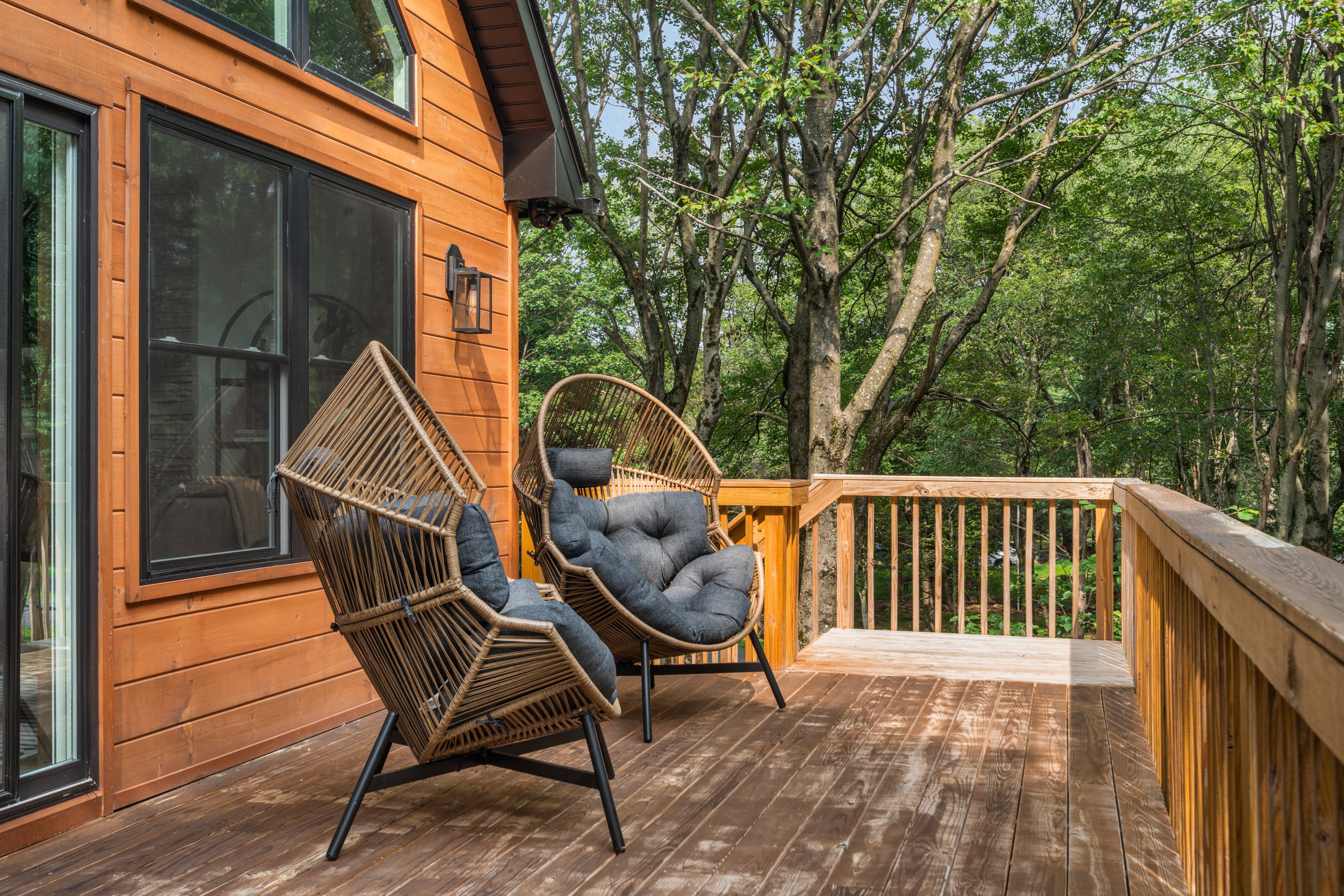 Airbnb Photography: Modern A-Frame Cabin in Albrightsville, PA
