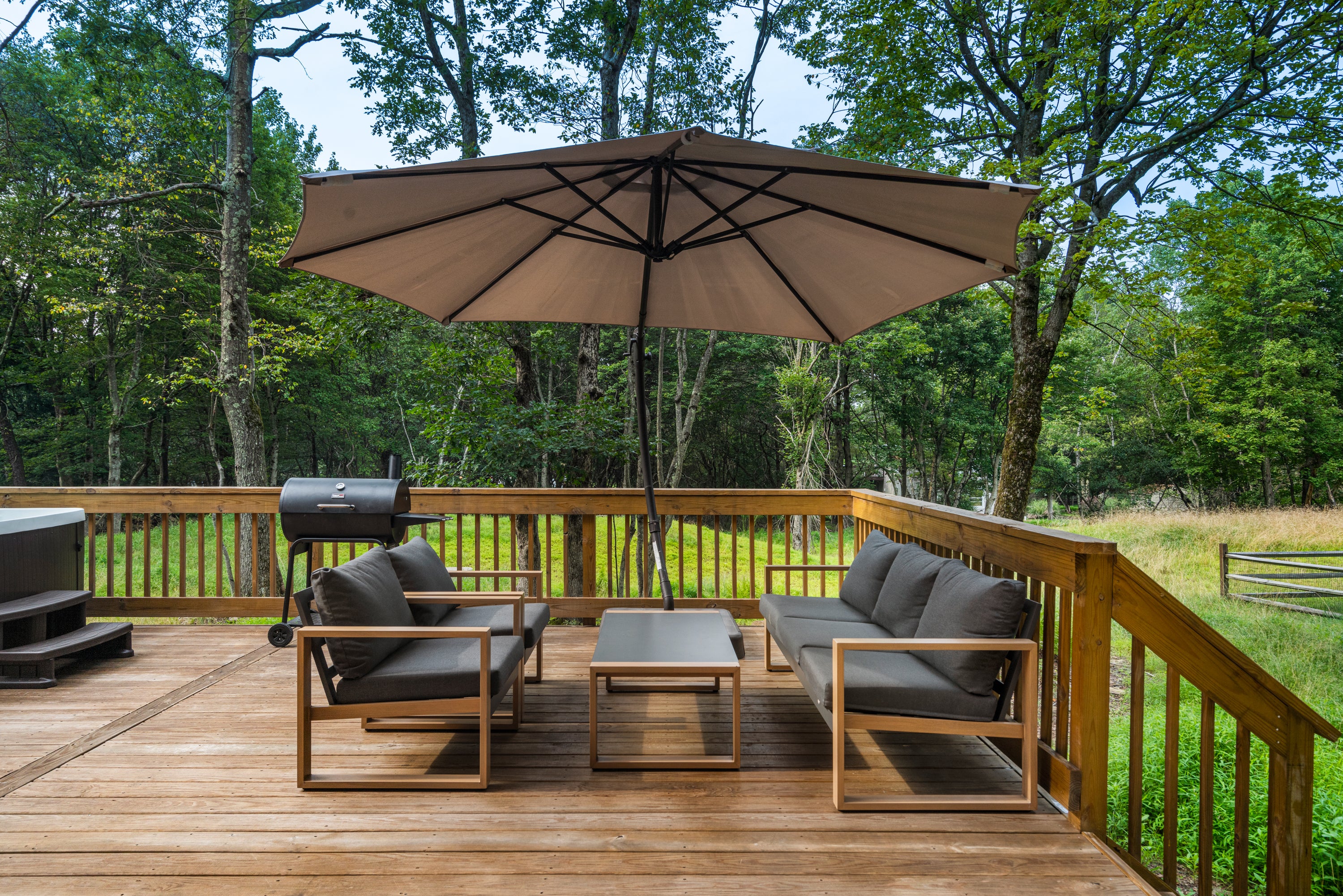 Airbnb Photography: Modern A-Frame Cabin in Albrightsville, PA