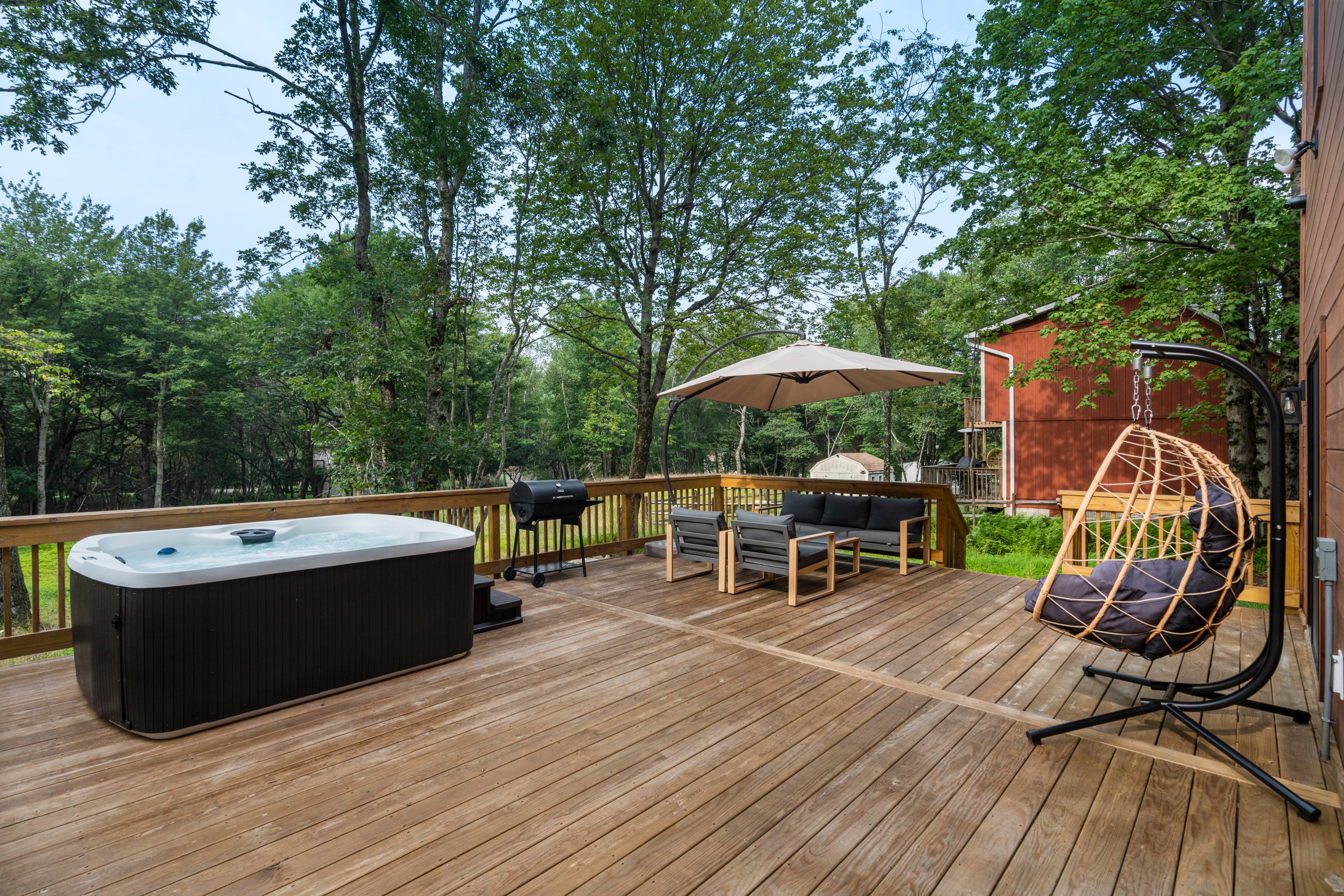 Airbnb Photography: Modern A-Frame Cabin in Albrightsville, PA