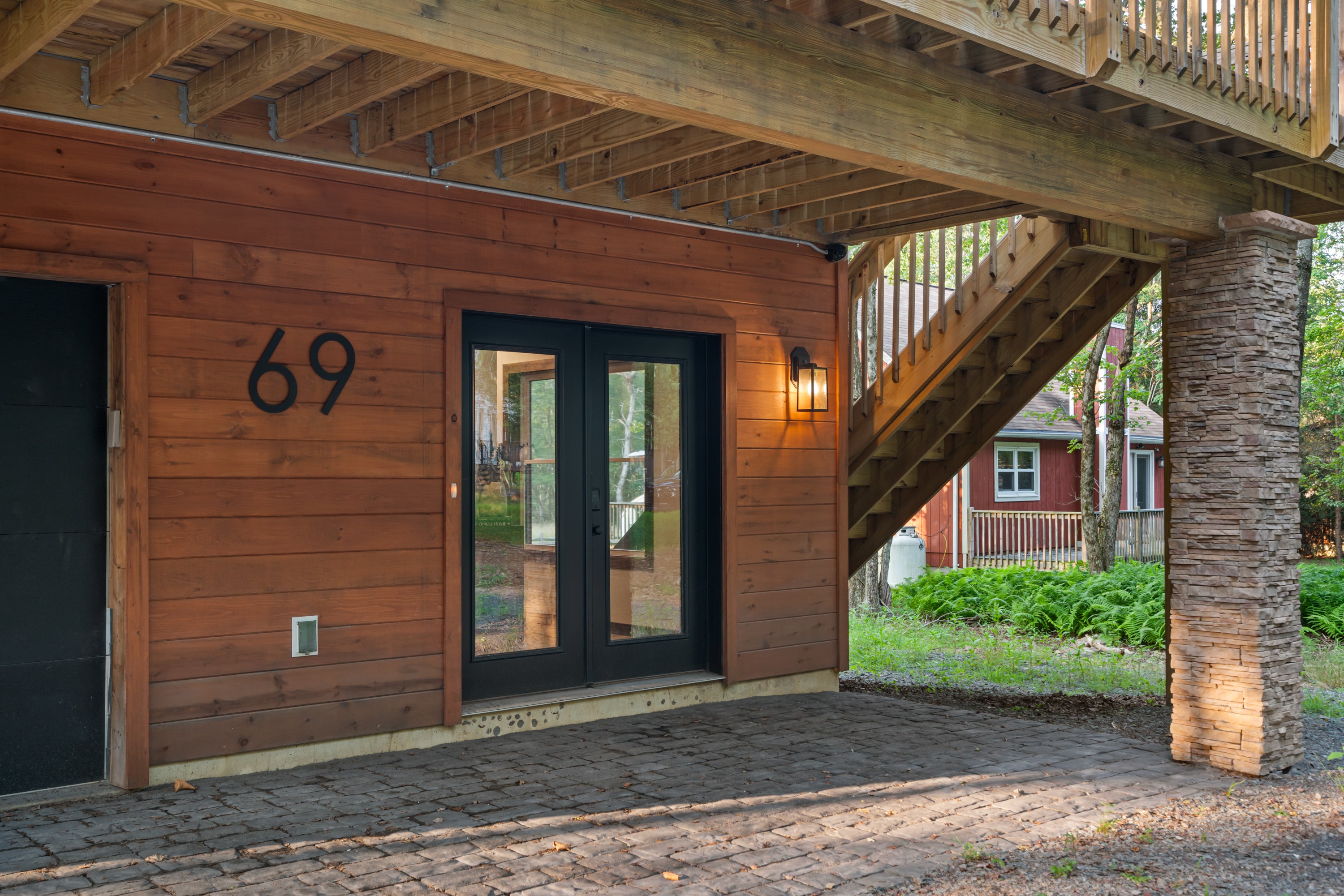 Airbnb Photography: Modern A-Frame Cabin in Albrightsville, PA