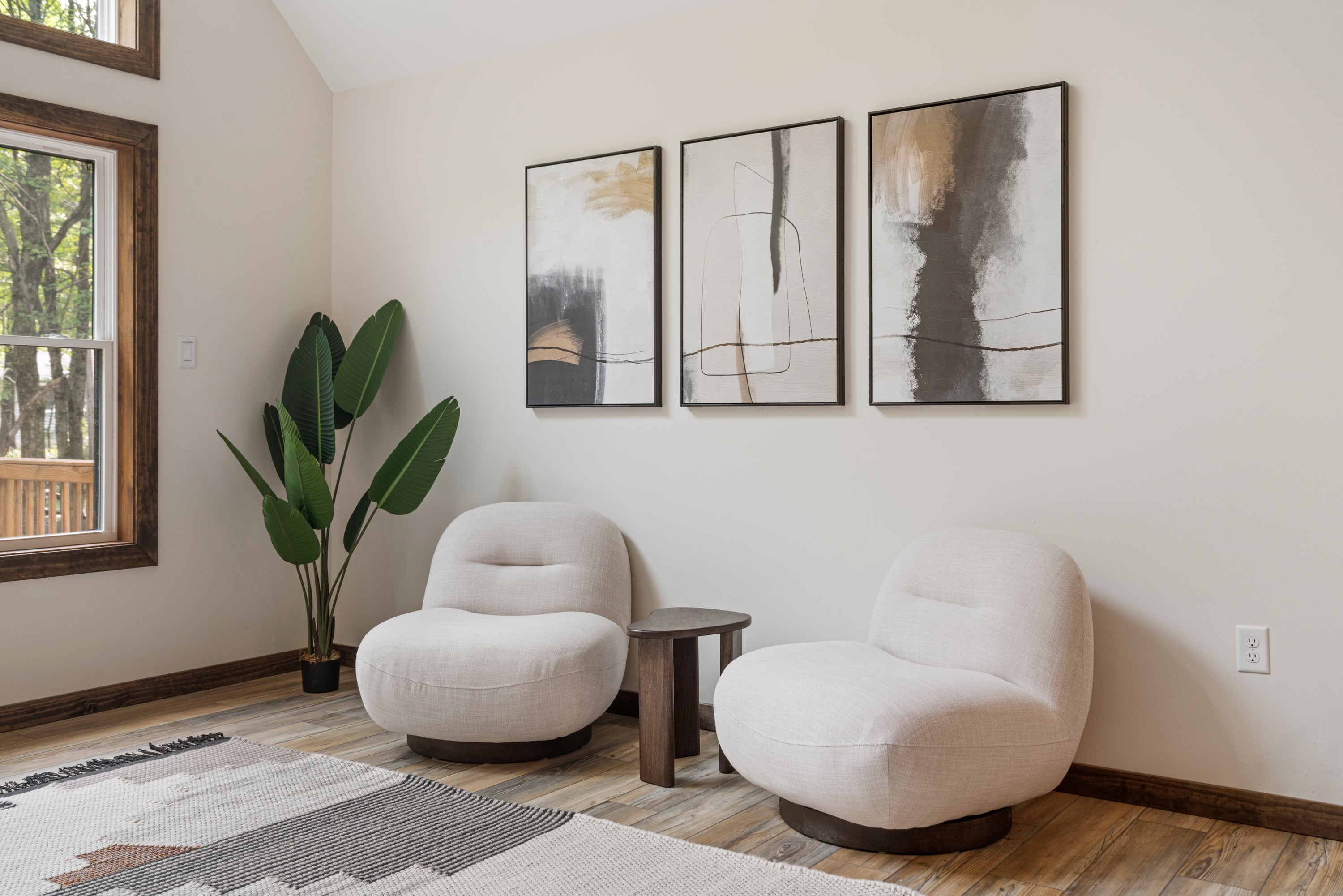 Airbnb Photography: Modern A-Frame Cabin in Albrightsville, PA