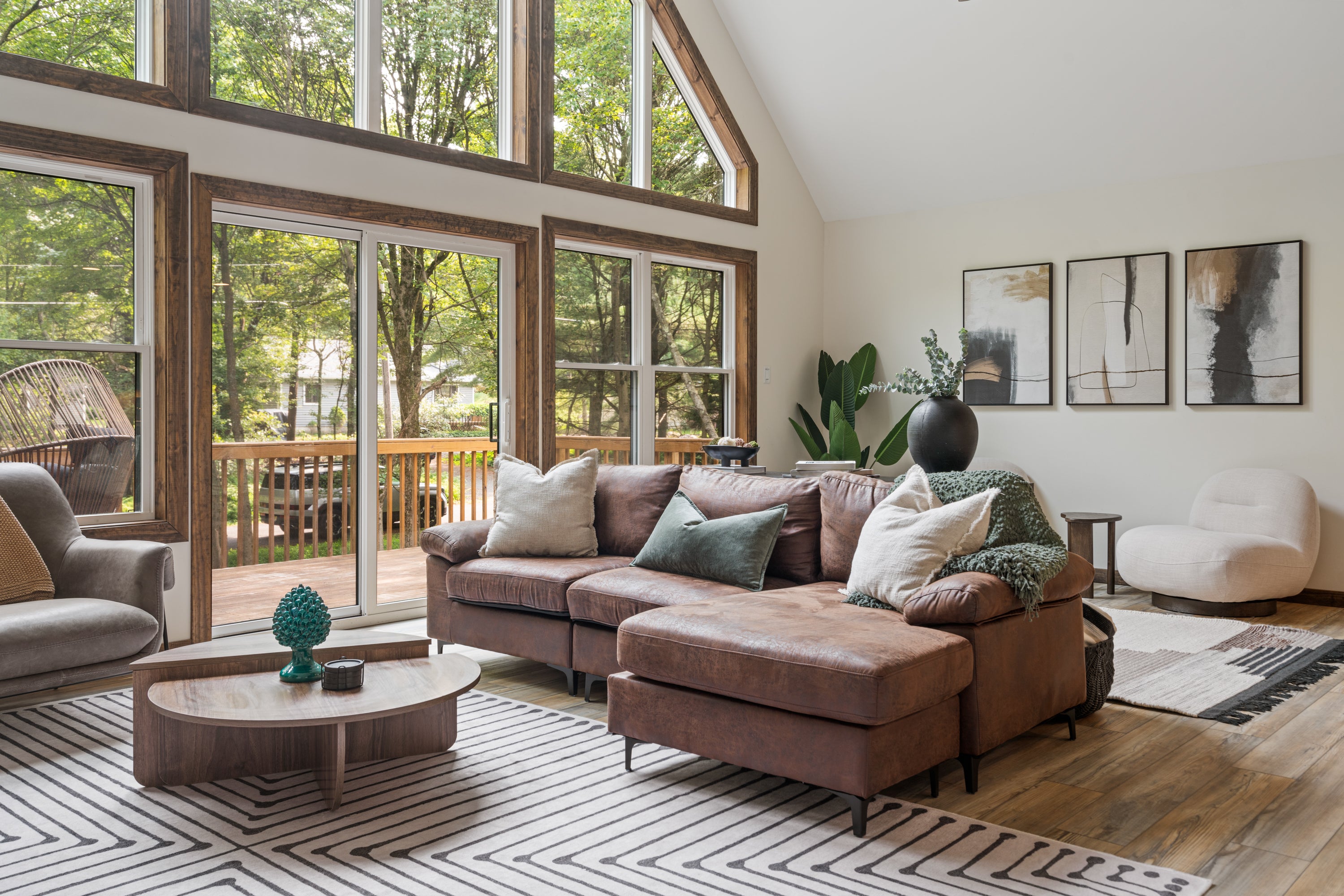 Airbnb Photography: Modern A-Frame Cabin in Albrightsville, PA