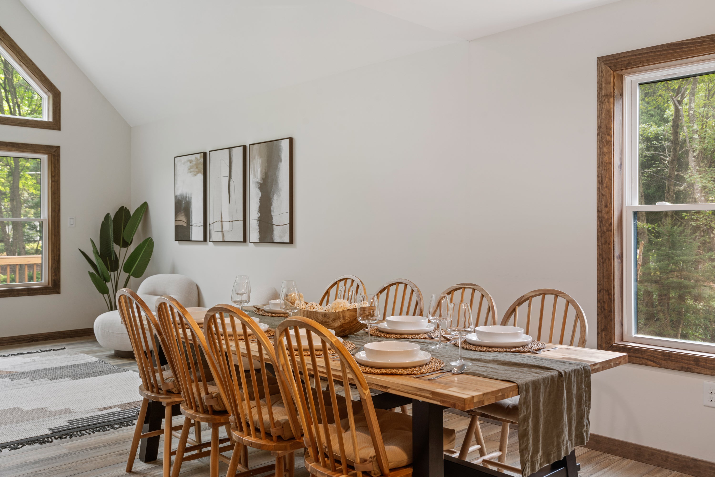 Airbnb Photography: Modern A-Frame Cabin in Albrightsville, PA