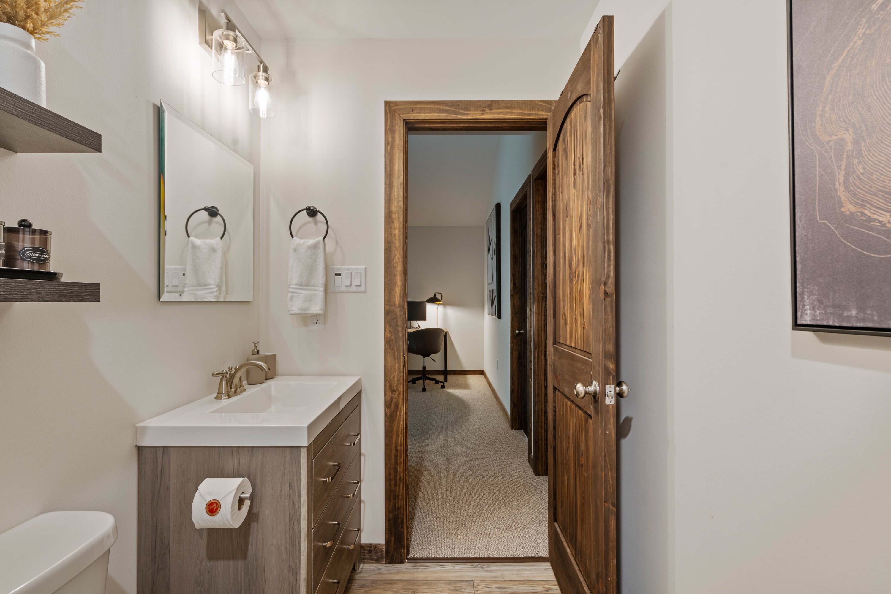 Airbnb Photography: Modern A-Frame Cabin in Albrightsville, PA