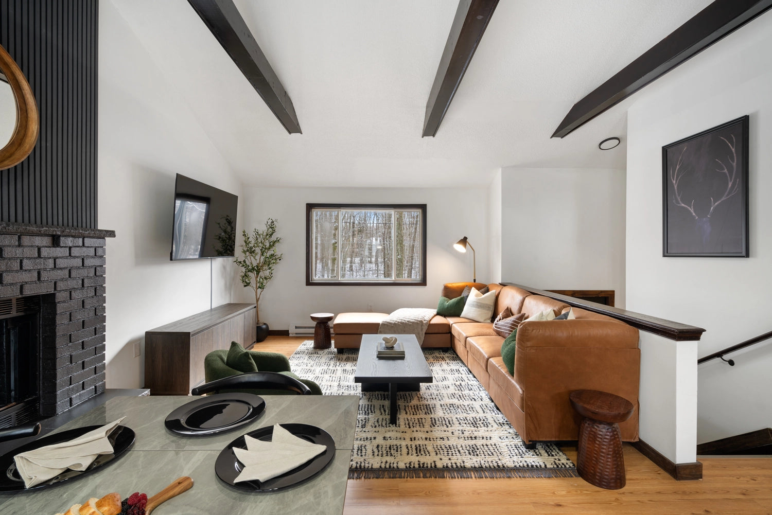 Airbnb Photography: Modern Chalet with Game Room in Tobyhanna, PA