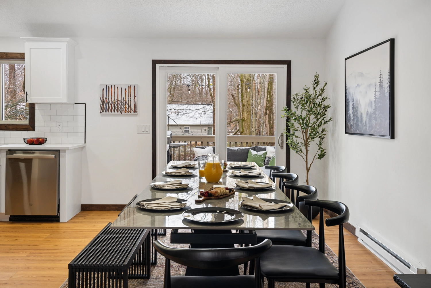 Airbnb Photography: Modern Chalet with Game Room in Tobyhanna, PA